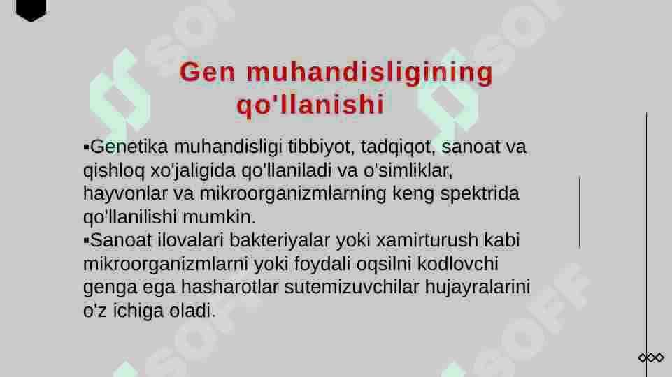 Viruslarning gen muhandisligida qo`llanilishi 3