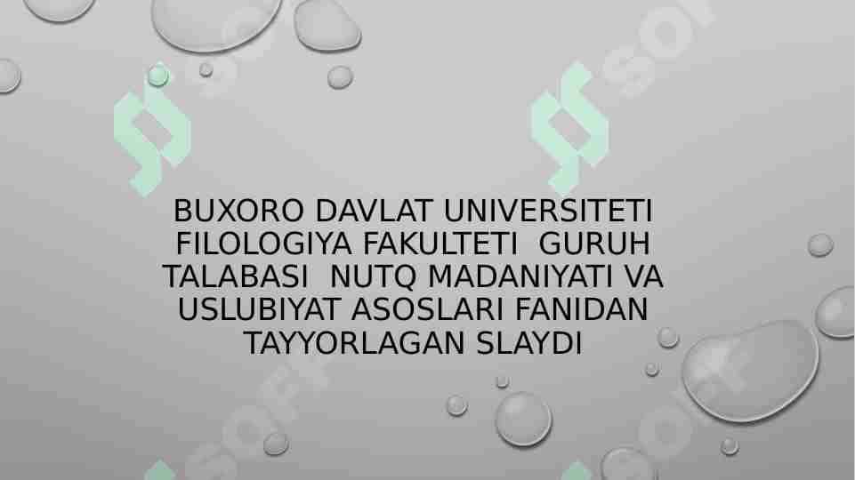 Nutq uslublari Publitsistik Ommabop uslub ppt