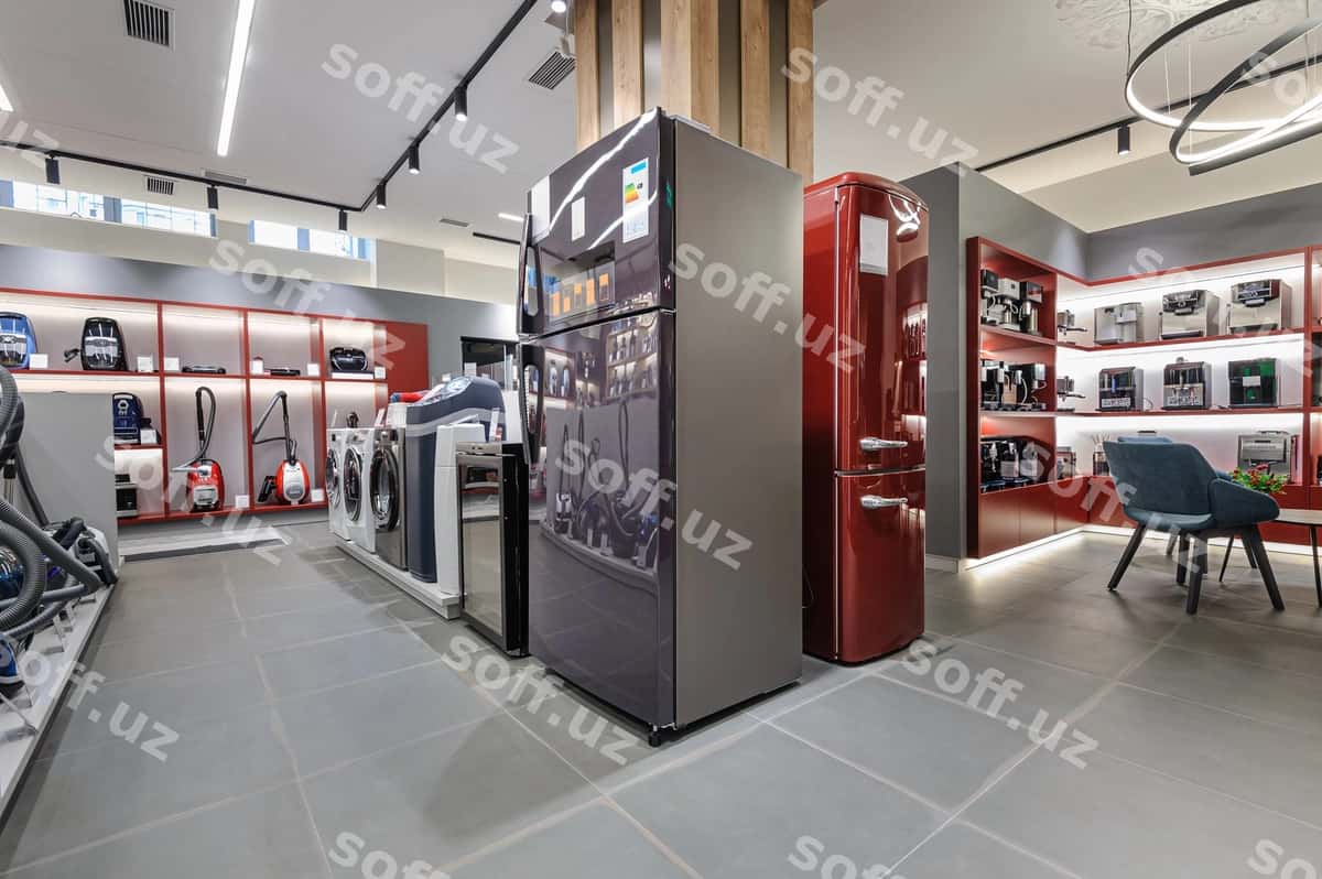 Premium uy jihozlari do'konining içerishti | Premium home appliance store interior 1