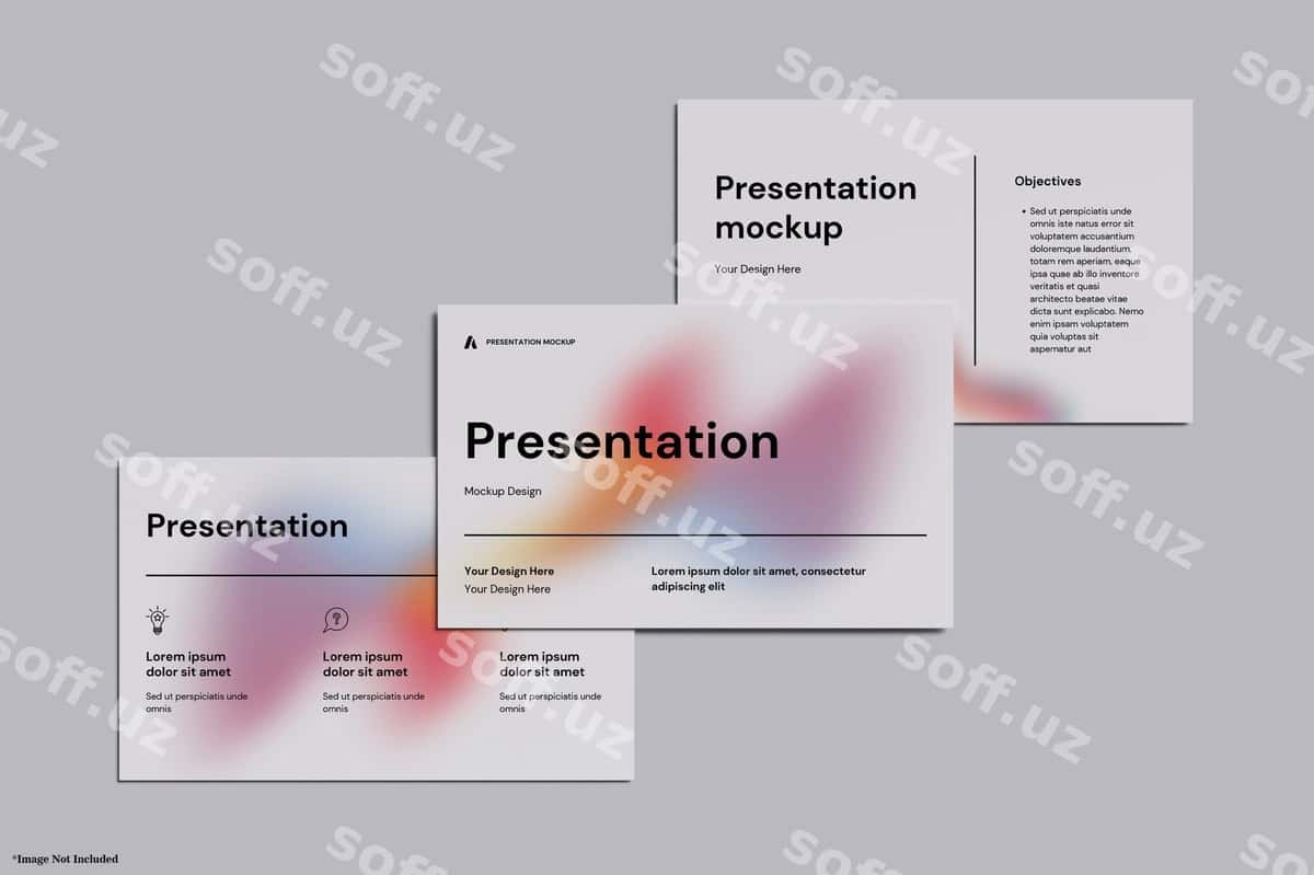 Prezentatsiya modeli | Presentation mockup 1
