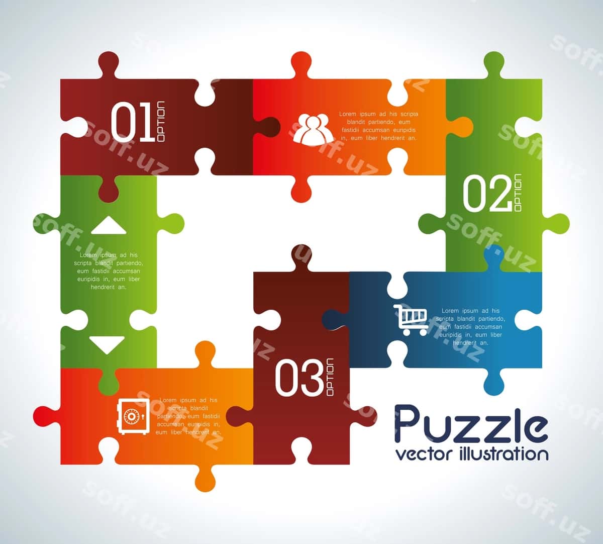 Puzzle dizayni | Puzzle design 1