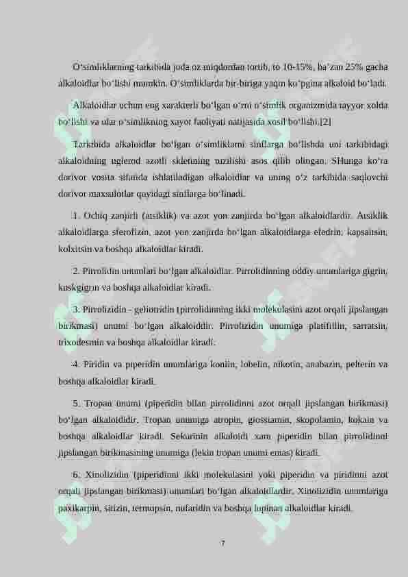 Qalampir o’simligining dorivor xususiyatlarini o’rganish 7