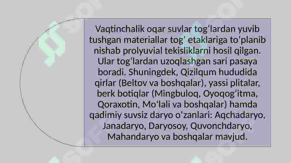 Qizilqum o’simliklar dunyosi 2