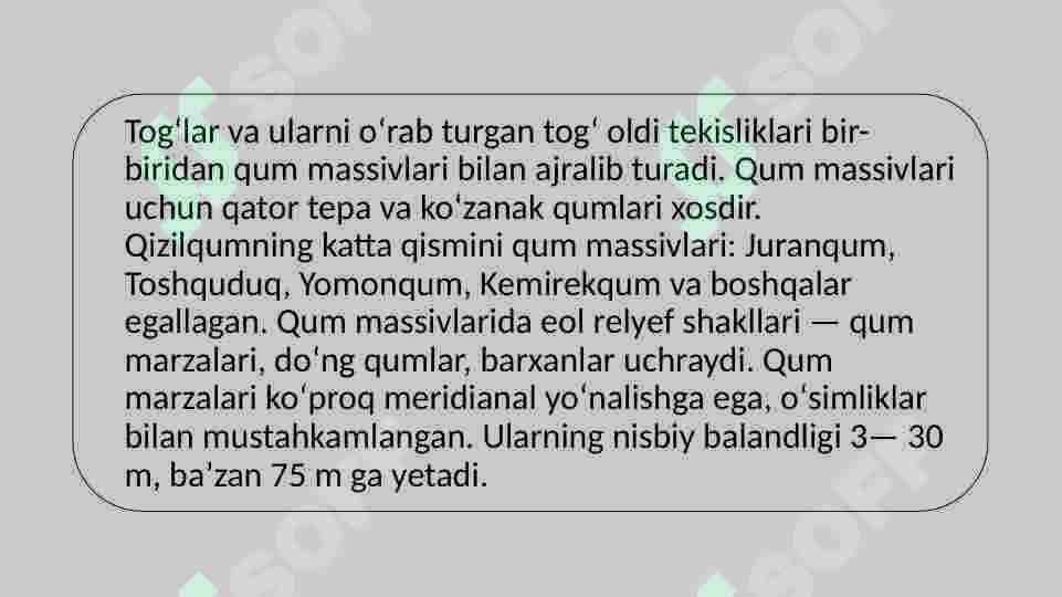 Qizilqum o’simliklar dunyosi 3