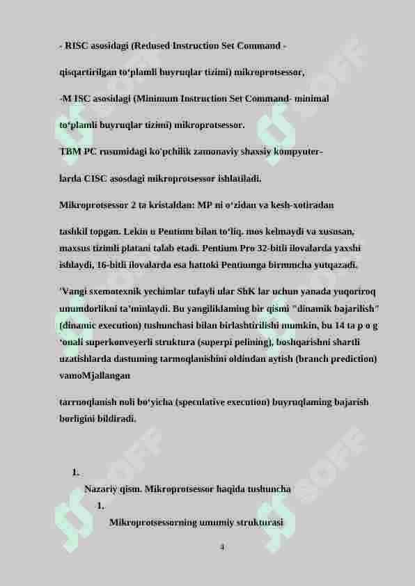 Ob’ektlar orasidagi masofani aniqlash va ko’rsatish mikroprotsessor tizimi” 4