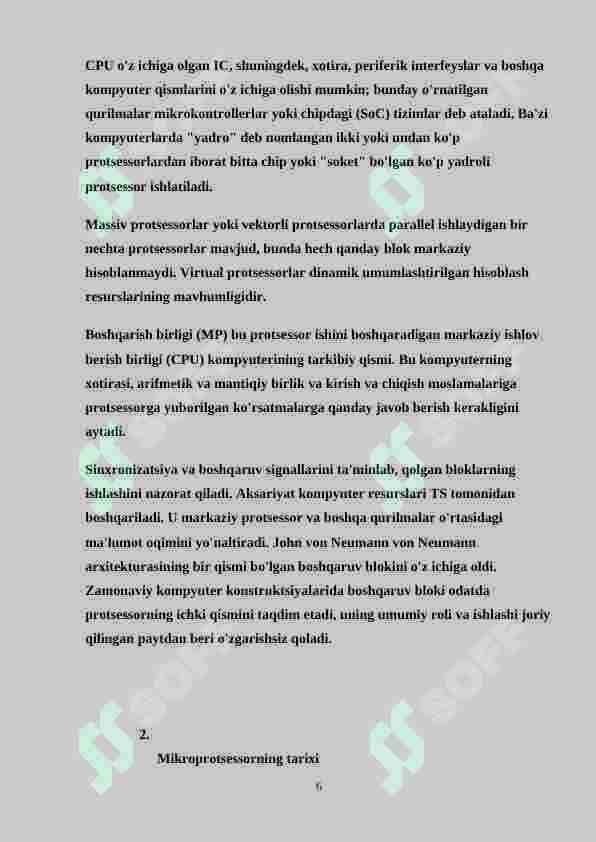 Ob’ektlar orasidagi masofani aniqlash va ko’rsatish mikroprotsessor tizimi” 6