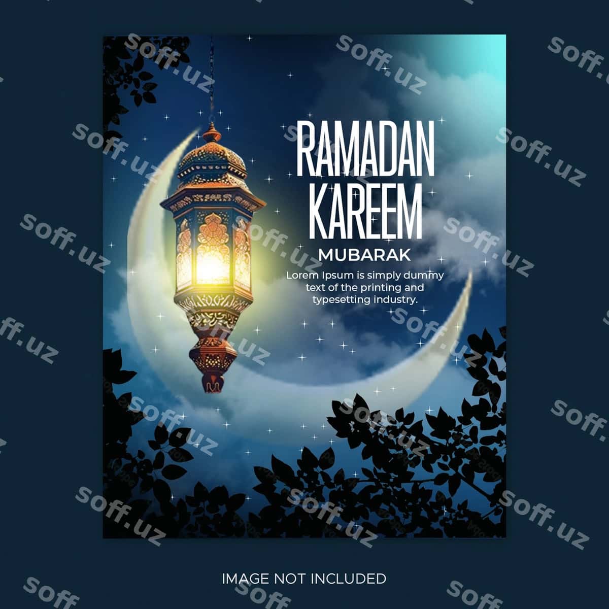 Ramazon kareem muborak Instagram posteri | Ramadan kareem mubarak poster instagram 1