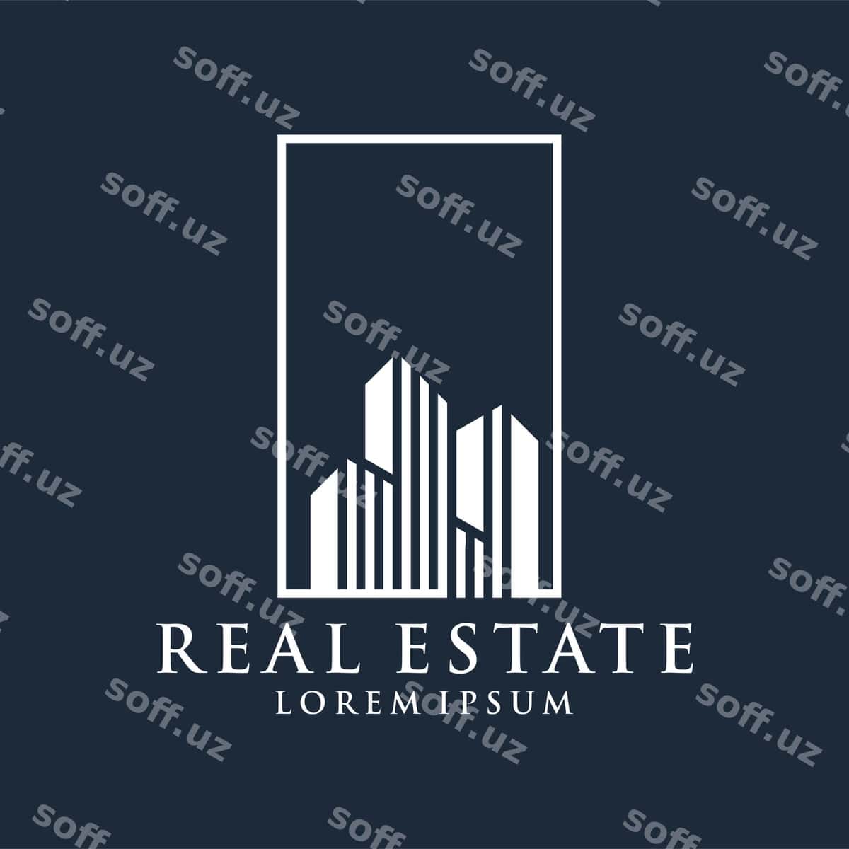 Mulk logotipi premium vektor | Real estate logo premium vector 1