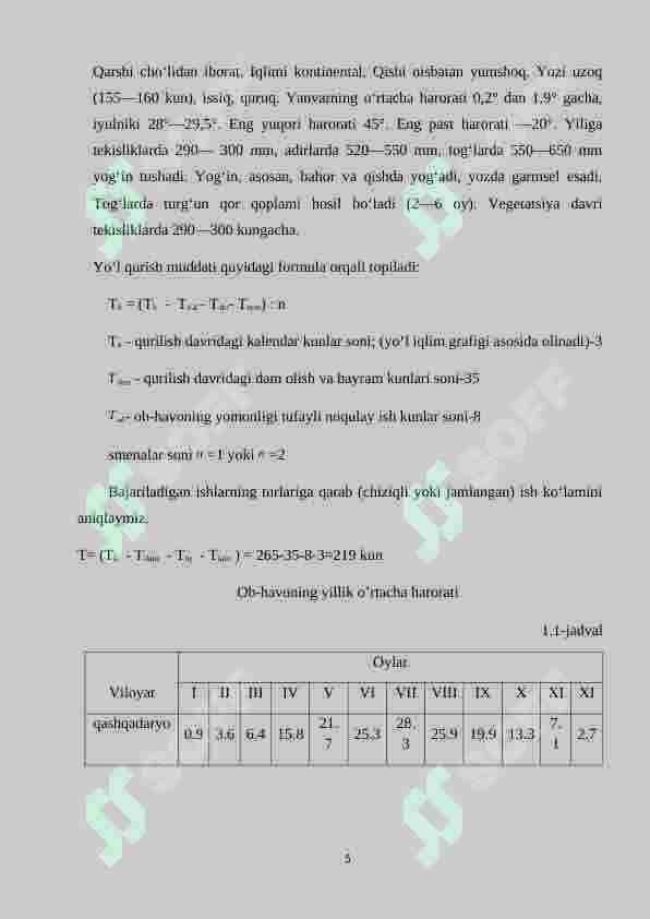 Avtomobil yoʻllarini qurish 5