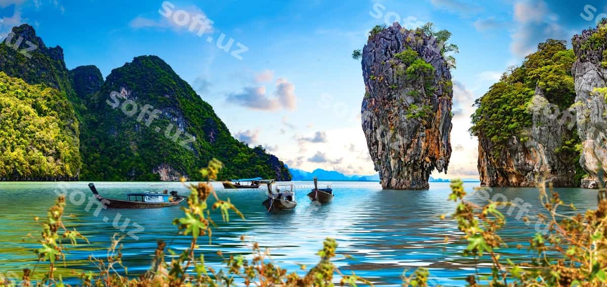 Manzarali Phuket manzarası | Scenic phuket landscape 1