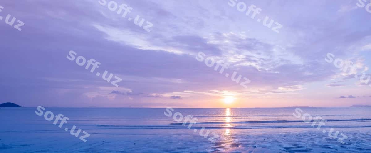 Chiroyli dengiz osmon ostida quyosh botishi | Scenic view sea against sky sunset 1