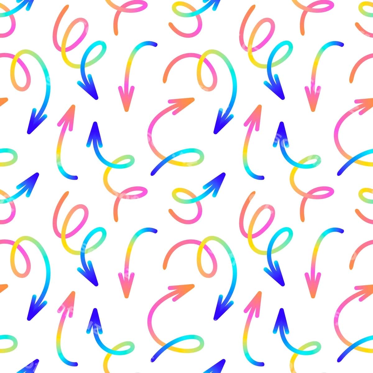 Choksiz naqsh rangli gradient strelkalar | Seamless pattern colorful gradient arrows 1