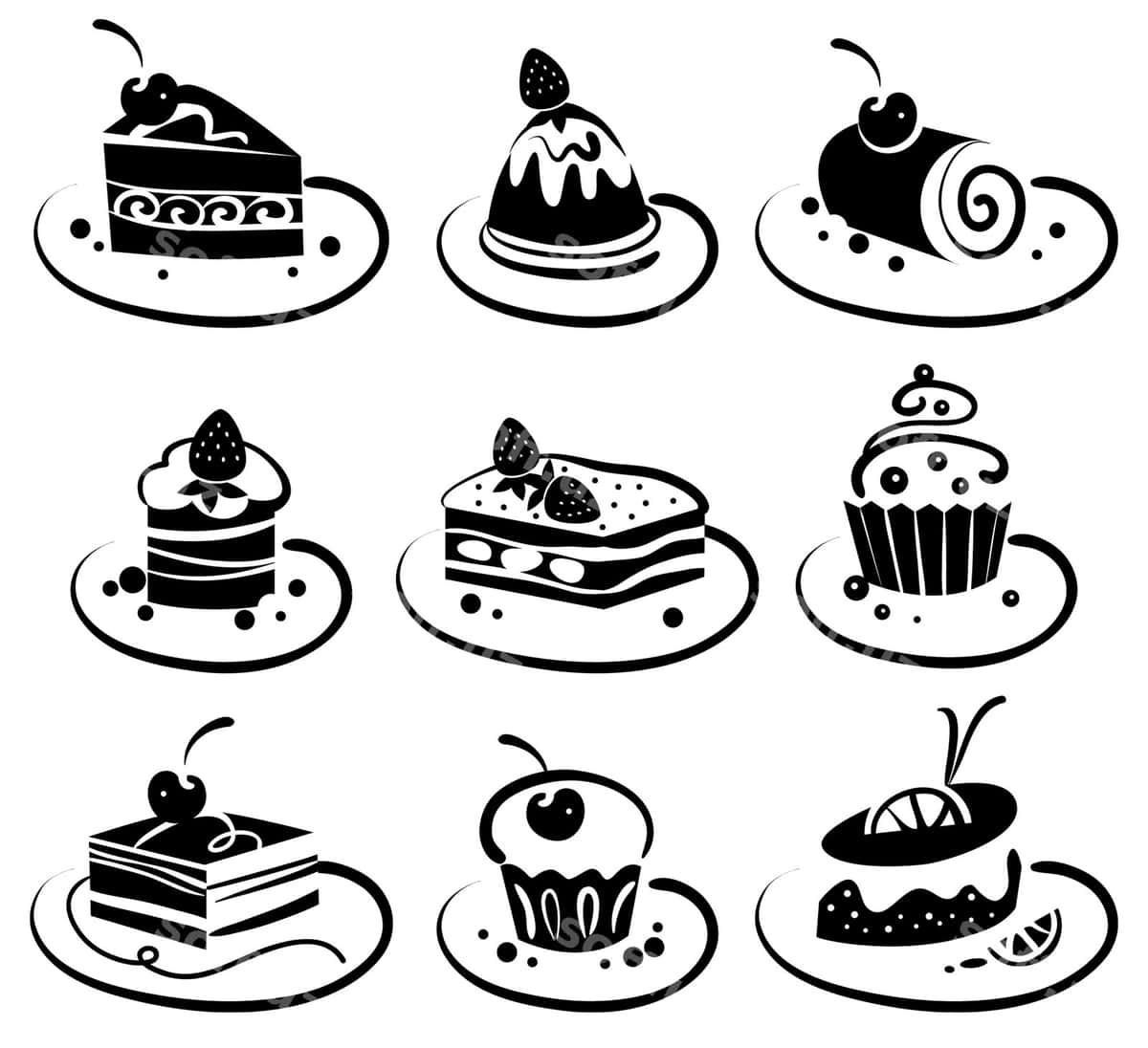 Komplekt tortlar | Set cakes 1