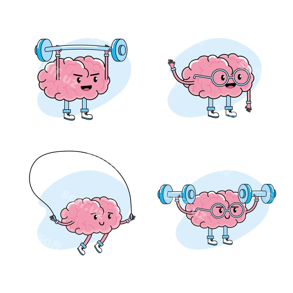 Majmua ijodiy jarayon g'oya yig'ish ixtiro | Set creative process brainstorm invention 1