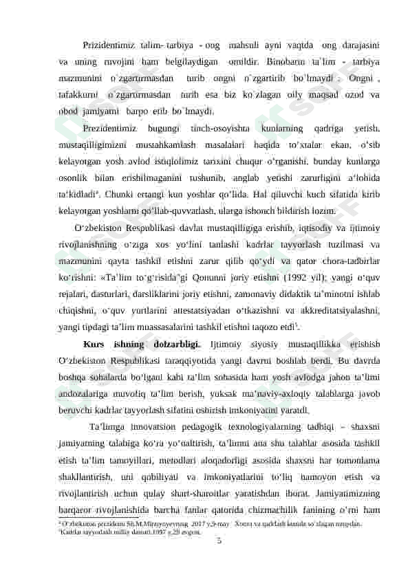 MUHANDISLIK GRAFIKASINI O`QITISH MЕTОDIKASI FANI 5