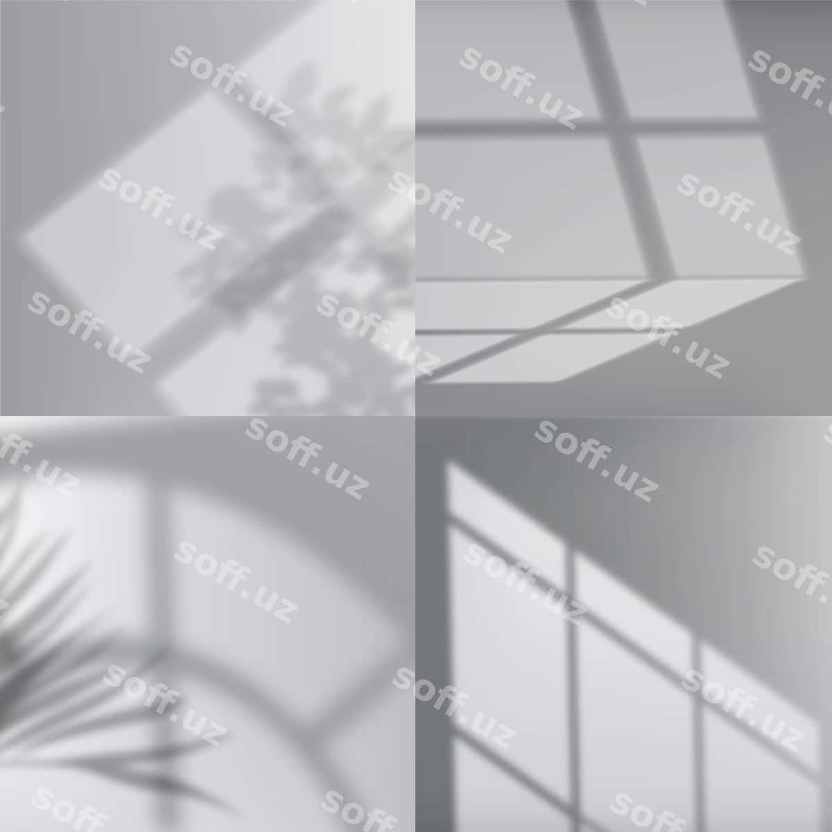 So'yalar tuzilmalar realistik uslub | Shadows compositions realistic style 1