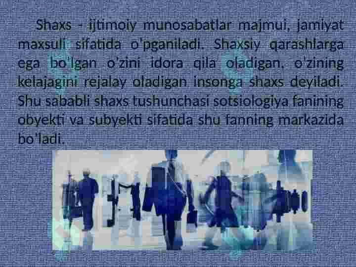 shaxs sotsiologiyasi 3