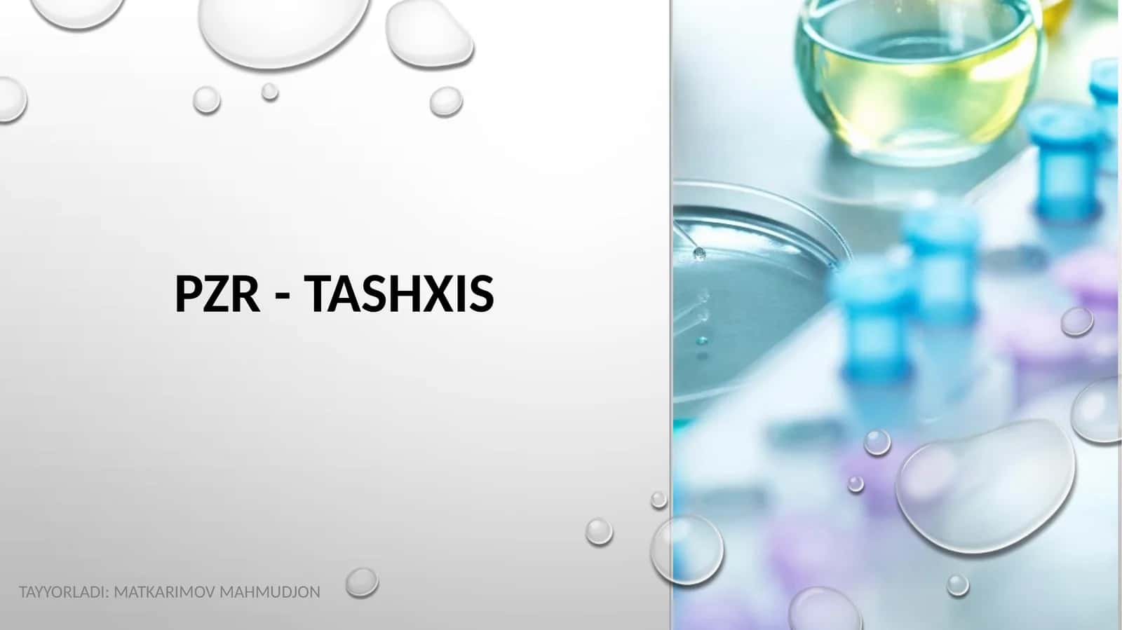 PZR-tashxis 1