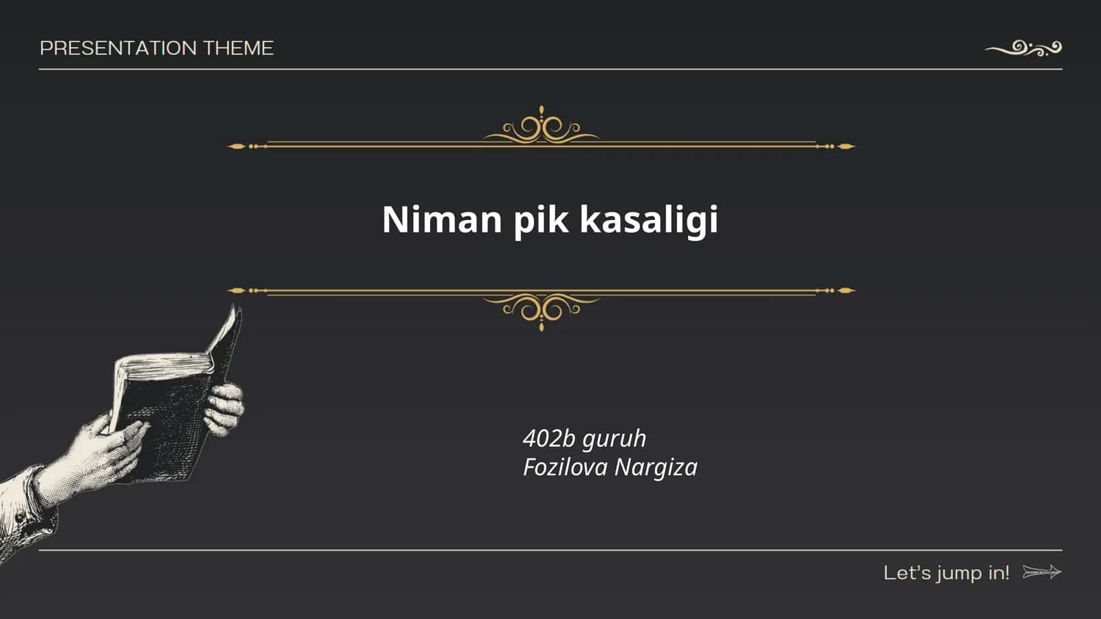 Niman-Pik kasalligi 1