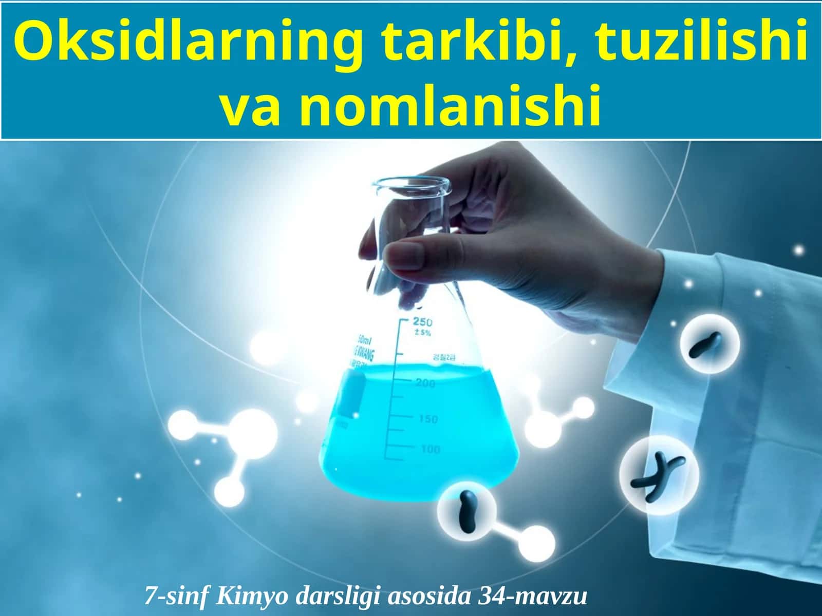 Oksidlarning tuzilishi va nomlanishi 1
