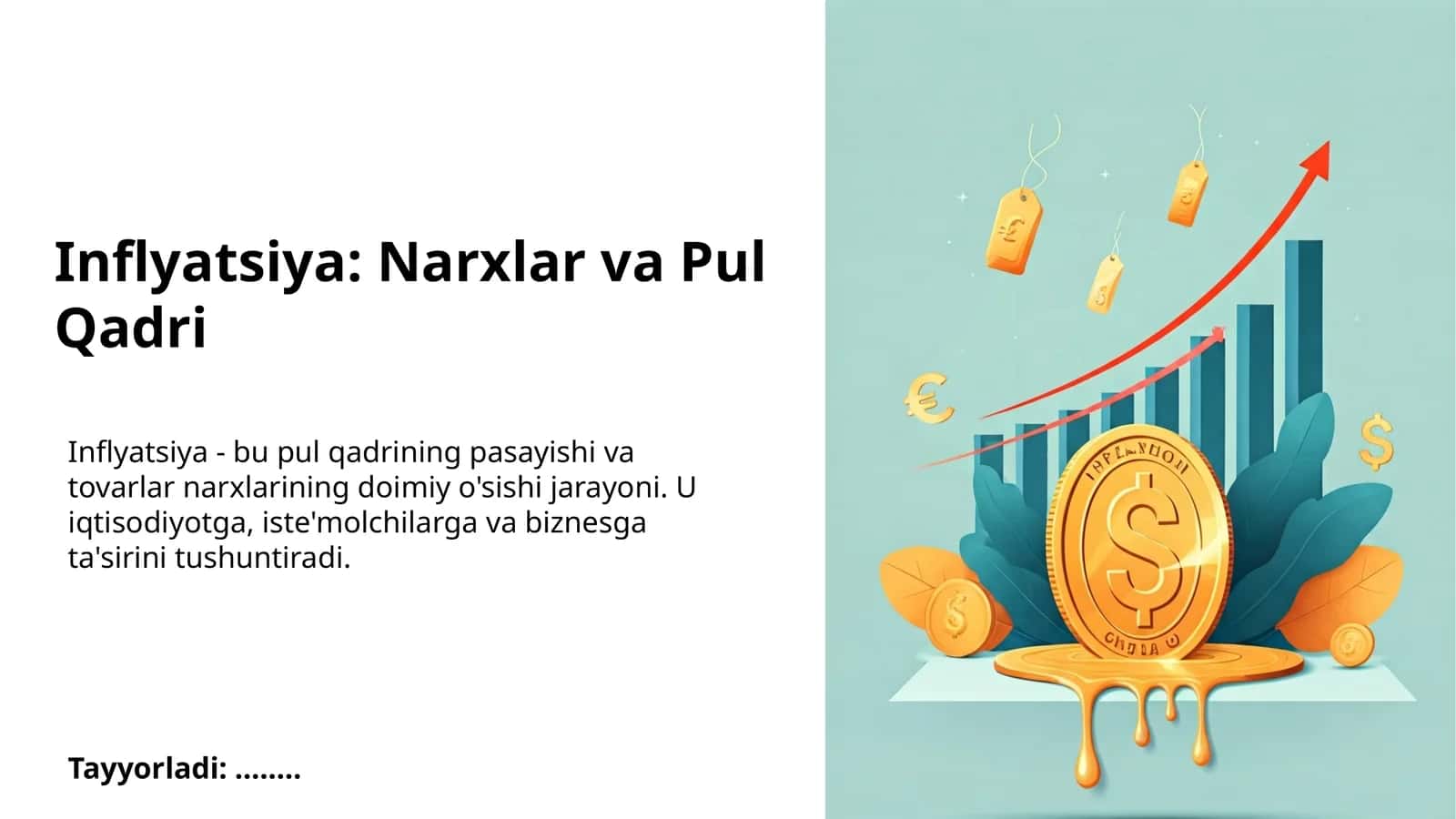 Inflyatsiya: Narxlar va Pul Qadri 1