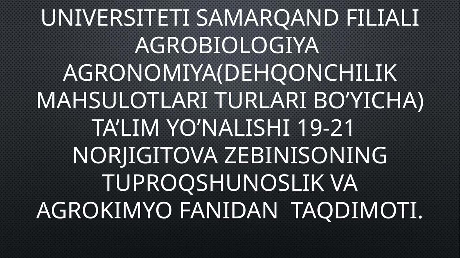Kompleks o’g’itlar va ularning turlari 1