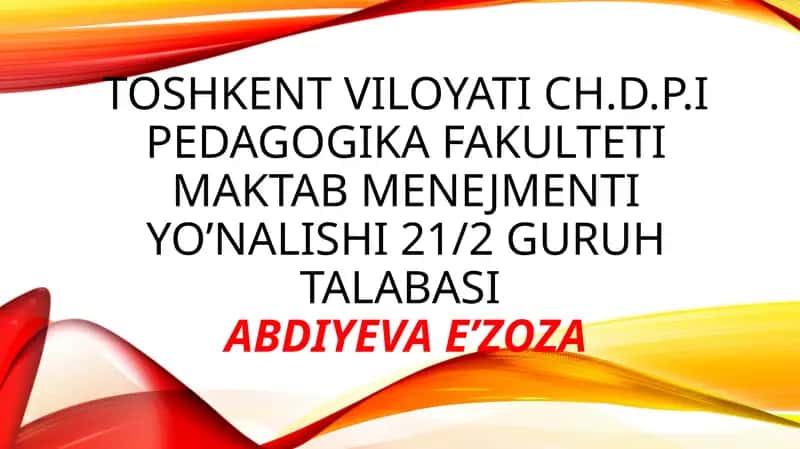 Ta’lim to’g’risida qonun 1
