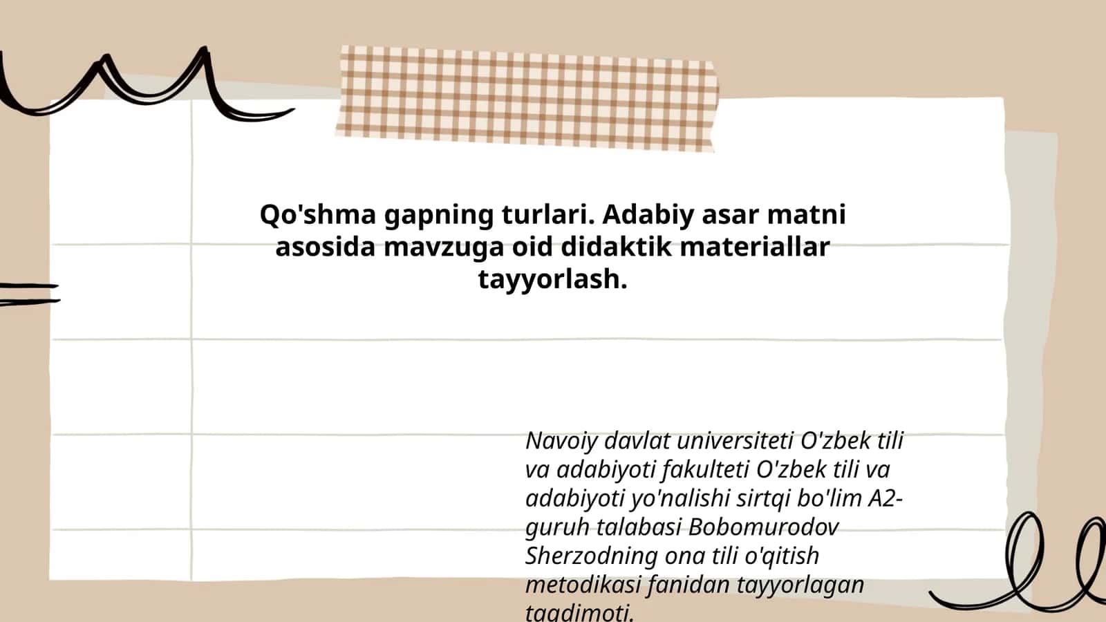 Qo'shma gapning turlari 1
