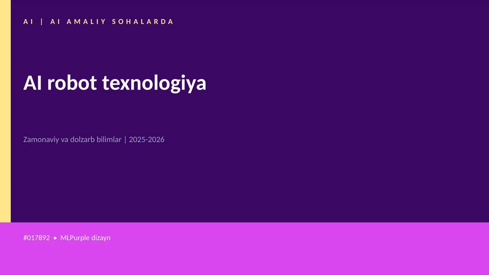 AI AMALIY SOHALARDA 1