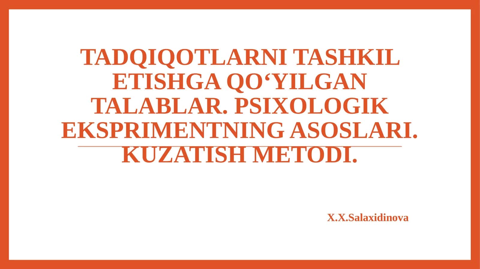 Psixologik tadqiqotlar 1