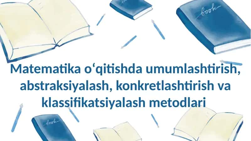 M.Oʻ umumlashtirish metodi 1