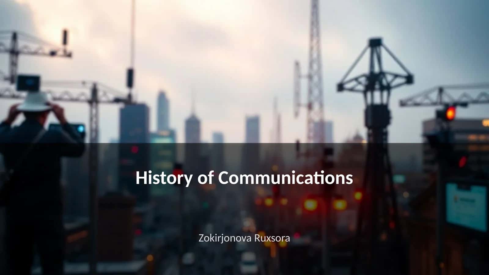 History of Communications 1