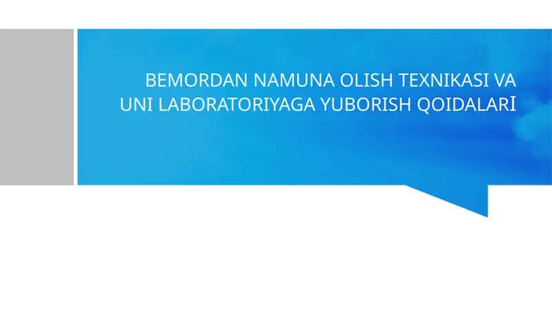 Mikrobilogiya fanidan kerakli slayt 1