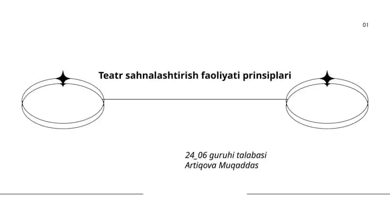 Teatr sahnalashtirish faoliyati prinsiplari 1