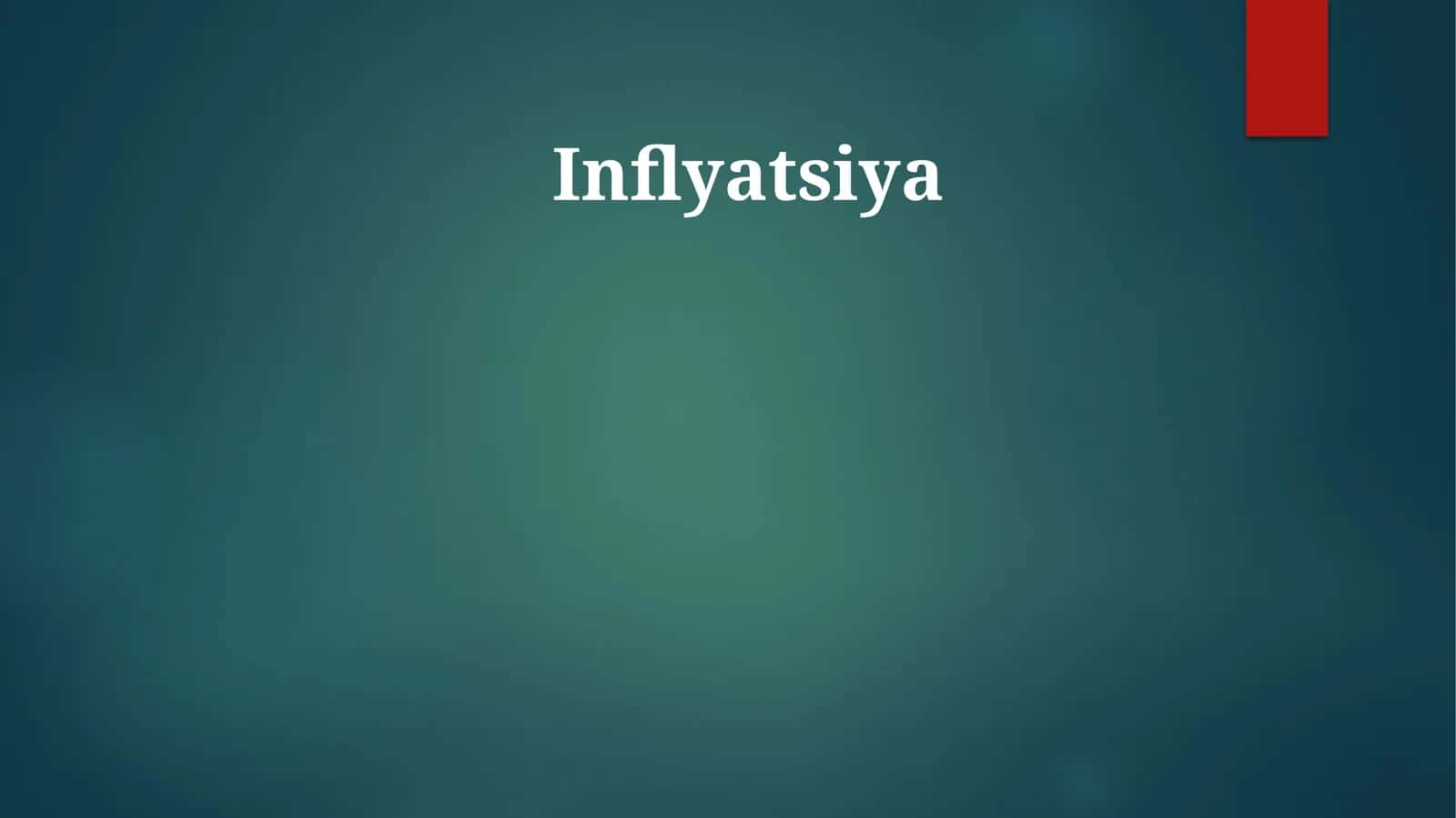 Inflyatsiya 1