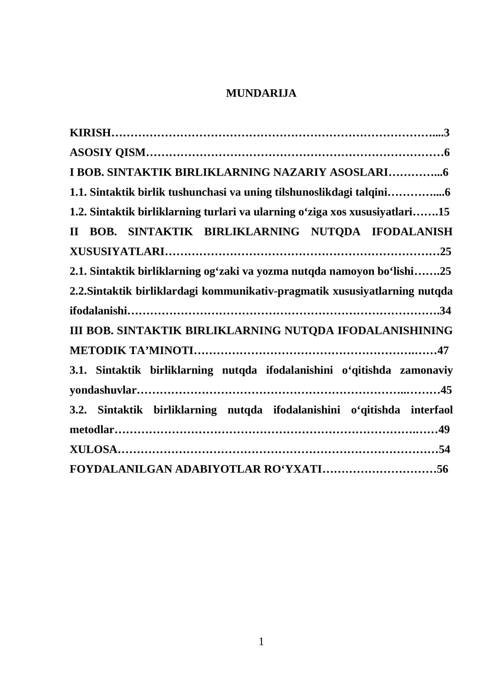 SINTAKTIK BIRLIKLARNING NAZARIY ASOSLARI 1