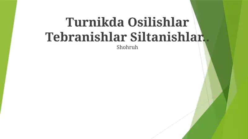 Osilishlar Tebranishlar Siltanishlar 1