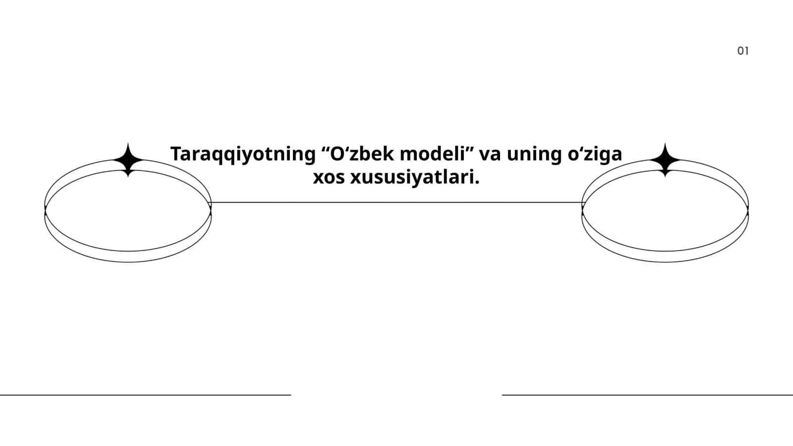 Taraqqiyotning “O‘zbek modeli” va uning o‘ziga xos xususiyatlari 1