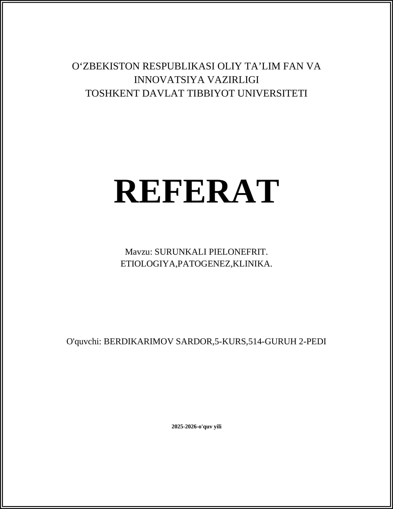 SURUNKALI PIELONEFRIT 1