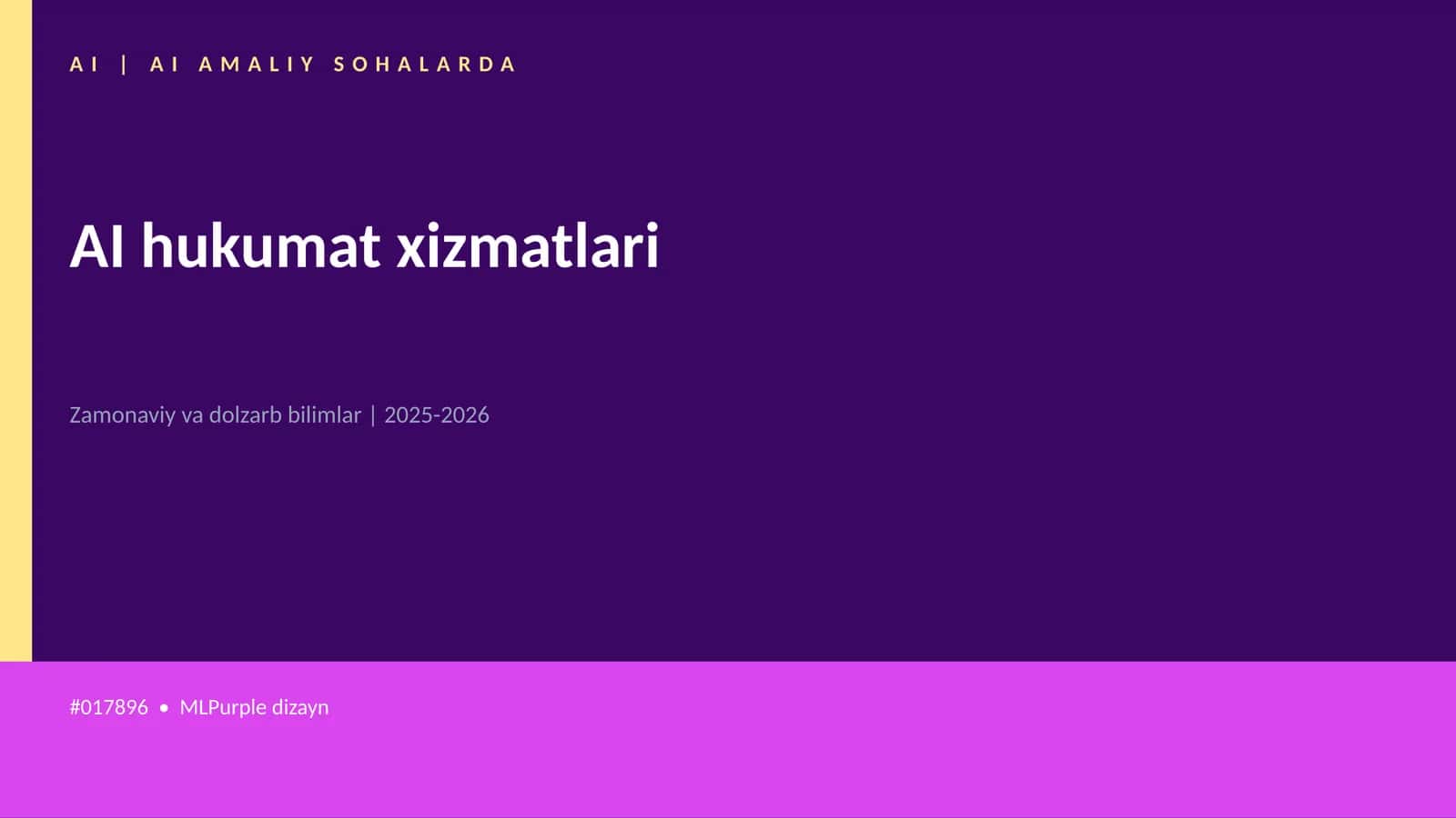 AI AMALIY SOHALARDA 1