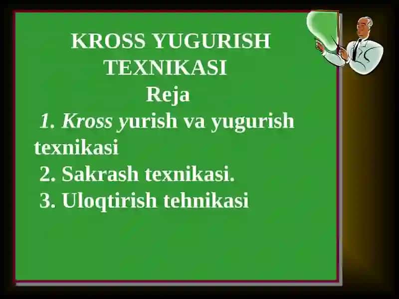 KROSS YUGURISH TEXNIKASI
