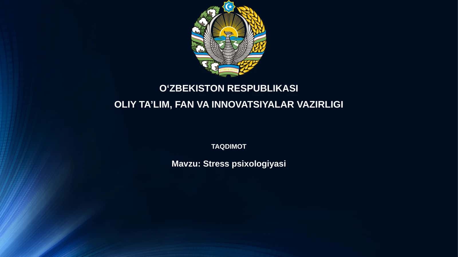Stresspsixologiyasi 1