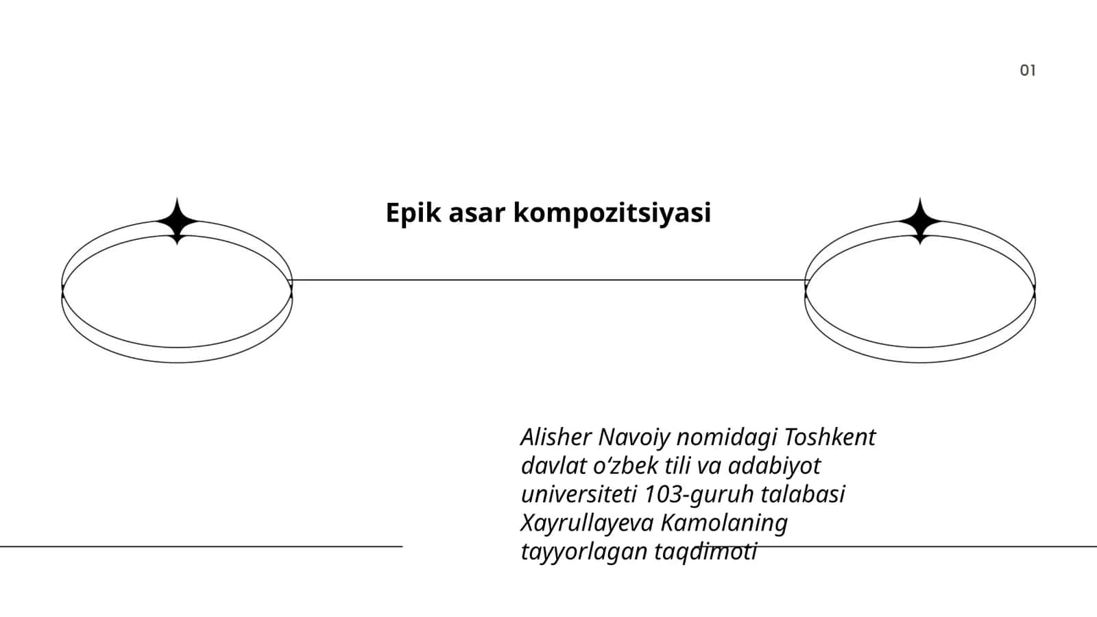 Epik asar kompozitsiyasi 1