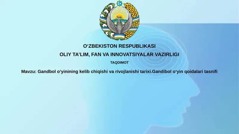 Qo'l to'pi o'yinining kelib chiqishi va rivojlanish tarixi 1