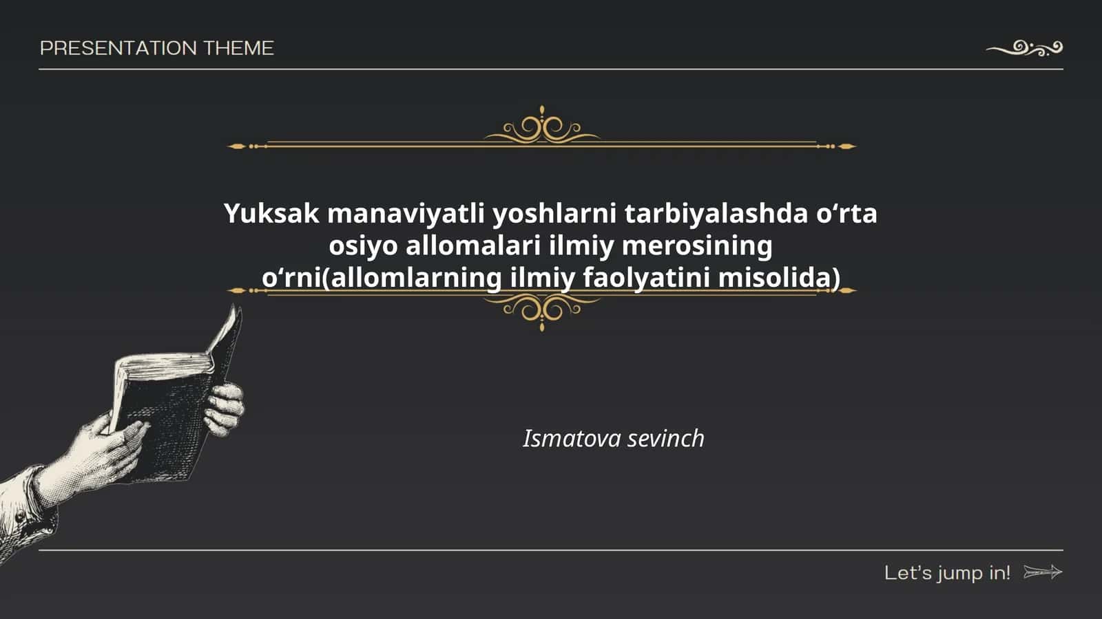 O'rta Osiyo allomalari va ularning ilmiy merosi 1