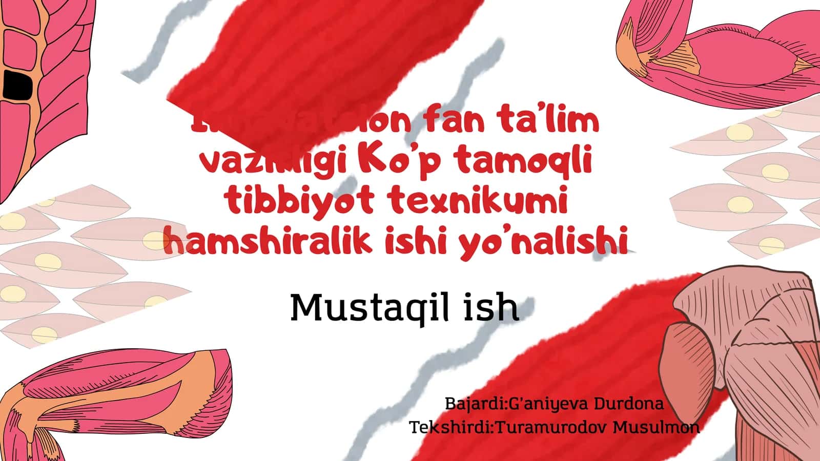 Mushaklar fiziologiyasi 1