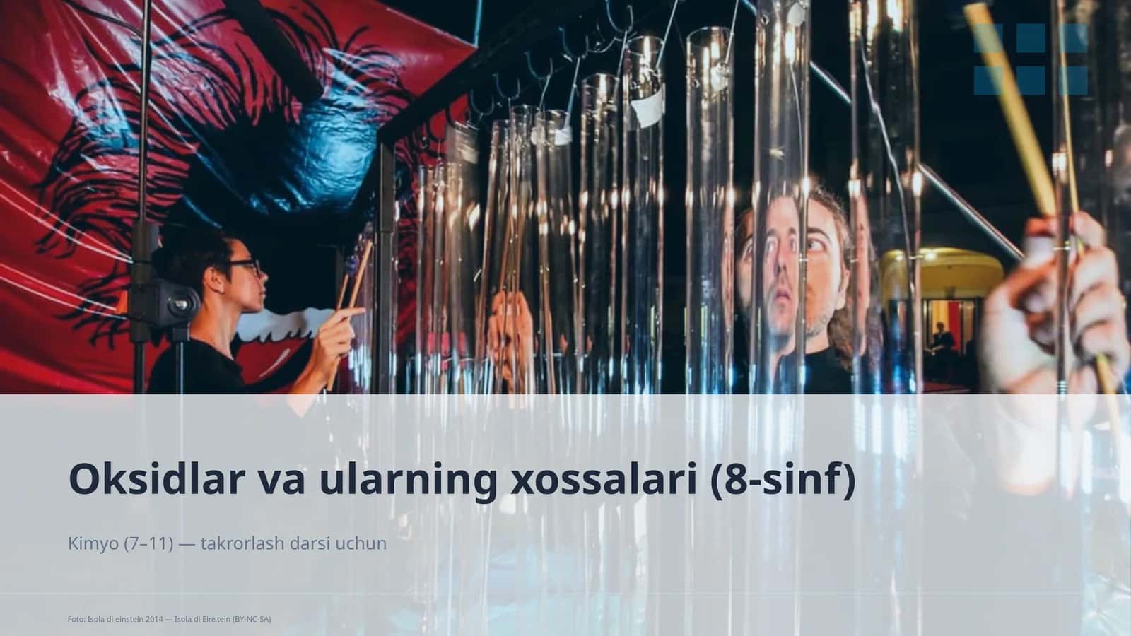 Oksidlar va ularning xossalari (8-sinf) 1