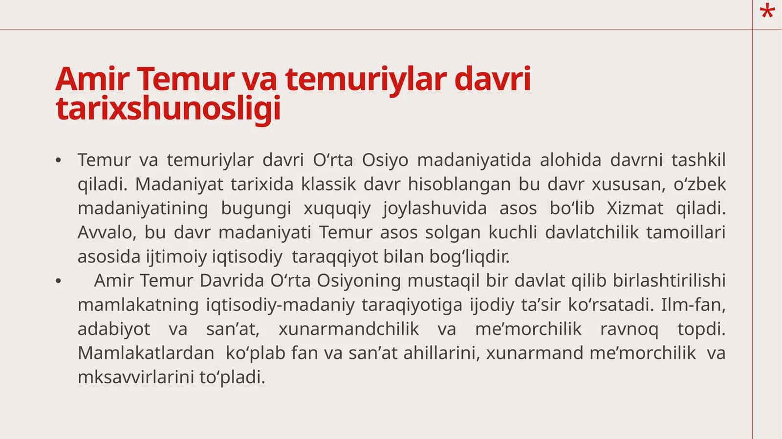 Davr Tarix Shunosligi 1