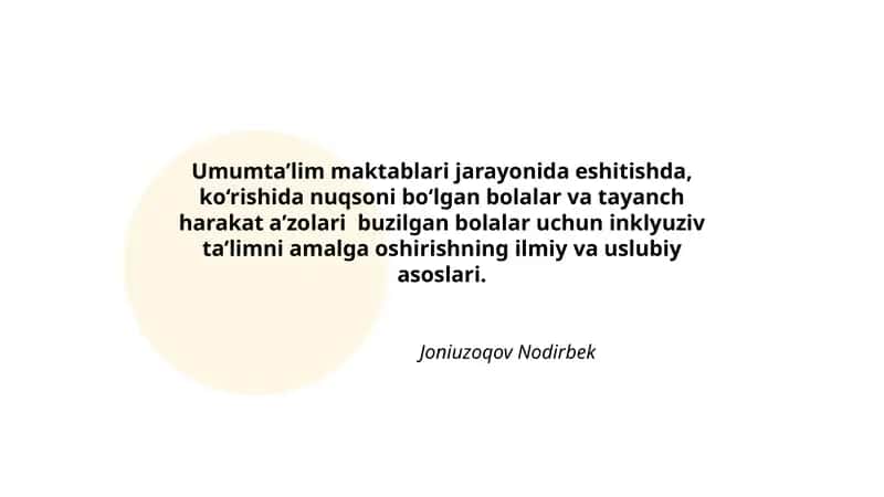Joniuzoqov Nodirbek 1