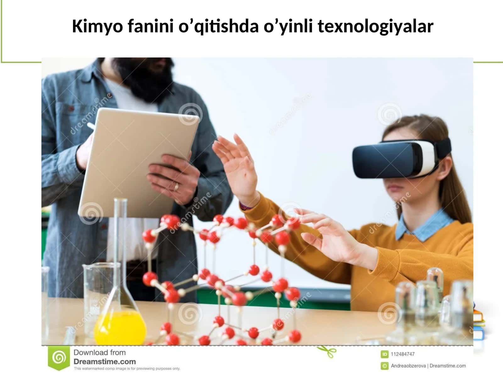 Kimyo fanini o’qitishda o’yinli texnologiyalar 1
